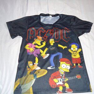 Simpsons AC/DC T-shirt